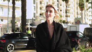 For her first threesome, Anouk, 30, opts for double penetration!