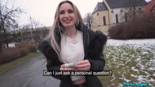 Unexpected Encounter with Big Breasted Blonde Micky Muffin