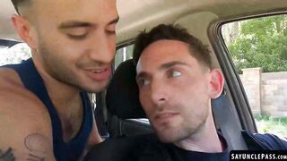 Talex Madriz gives Matt Vi a good dick ride after an intense blowjob