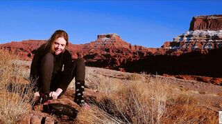 Filth, babe, bondage, freedom -- an ass pumping BDSM documentary