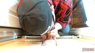 Fireman Gets Sucked At The Gloryhole