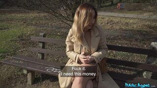 Unemployed wifey takes the opportunity to earn some EZ cash - Mia Brown