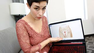 Amazing MILF Olive Glass is showing her stepson few tricks