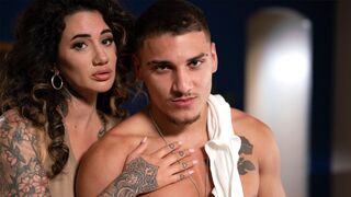 Large tits godmother played by her godson her hubby even left them