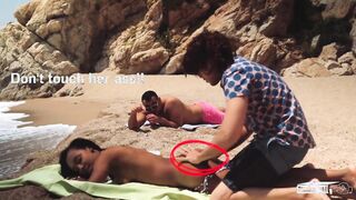 PornDoe Pedia: Satisfying Portuguese babe Noe Milk beach seduction