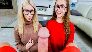 Stepsis convinces stepsbro to try & corrupt their stepcousin