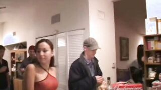 Sexy Blonde love Prick Threesome dorm babe Fantasy