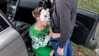 Emily Takes That Shaft Outside - Emily Davis & David Nigh