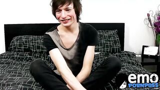 Adorable Jesse Andrews plans to spend his porn money on socks