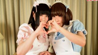 TGIRLJAPAN - Two Cutie Maid Ravaged For Fun & Pleasure