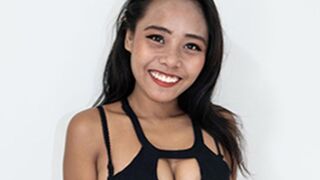 Fake titted asian escort enjoy fat prick