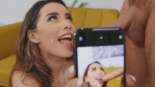 BRAZZERS - New Step Dad Get In Trouble With Meat Pics