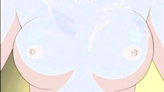 Anime teen babe fucking cock in group group sex