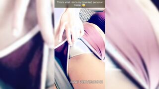 Cunt Flashing in Satin Panties #BratPerversions