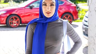 Big ass Arab university teen Violet Gems didnt like Mardi Gras at all