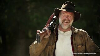 Stunning Cortney Palm outside with her lover's kissing