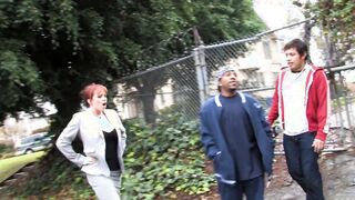 Kylie Ireland Fucks His step son's Homies big black dick