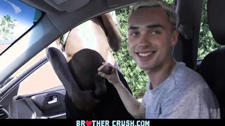 BrotherCrush - Little StepBrother Gets A black dick In His Anus