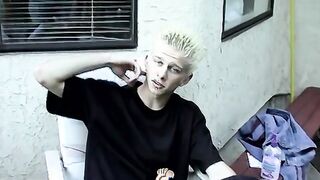 Ass buddies have dirty feet worshiping session in kitchen