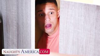 NaughtyAmerica: Hot milf Madison Lust sexually pleases herself on a huge dick