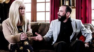 Huge cock step dad reunites with transgender stepdaughter by pounding her