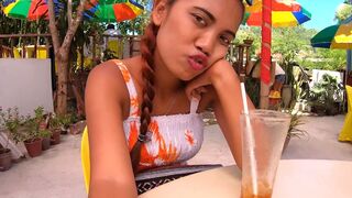 Big ass Thai amateur GF doggystyle banged by her big dick BF