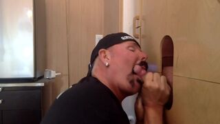 Afternoon Gloryhole Suck & Fuck