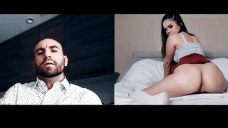 PURE TABOO step daddy intimidates Her Stepdaughter After Webcam Masturbation - Athena Faris