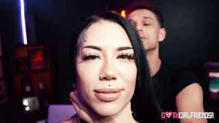 Alluring Tatted Goth Lacey Jayne Gets Unforgettable Beaver Pounding