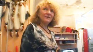 German Grandma Turns Into Whore In Her Home