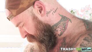 Hot hunk Donnie Argento gets hardcore butt ravaged doggystyle