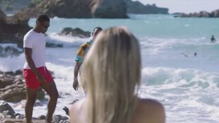 BLACKED Hot Blonde Venera Maxima gets double penetrated by 2 huge huge black dicks