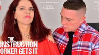 Mature nympho getting screwed by a hard contruction worker