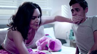 University teen Freya Parker fucks her stepsisters big cock study buddy