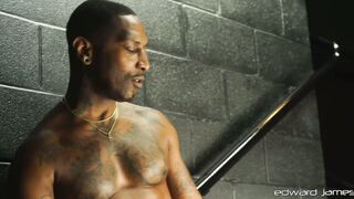 EdwardJames: Hakunabad Submits To Romances Raw & Teasing Power In The Gym