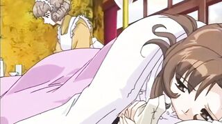 Japanese naked teen covered in sushi