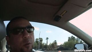 Sexy tart teases us & gets naked