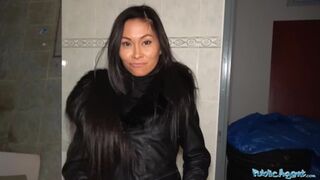 Horny Thai Babe Ravaged in Gas Station Toilet