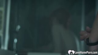 Spying on my stepmommy before fucking her