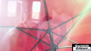 SOUTHERNSTROKES Hung Ari Nucci Slides Raw Shaft Inside Grayson Lange Juicy Hole