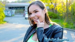 Sofia Lee Screwed Next to Live Train Track