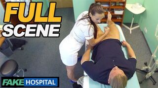 Naughty Nurse Rides Huge Dick