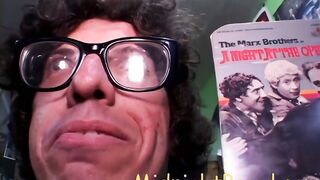 Stockinged bitch dominates loser