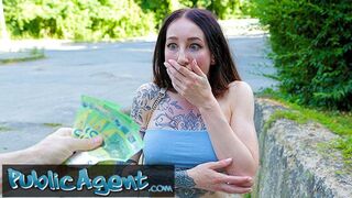 Tatted Sexy Girl Gets Publicly Banged