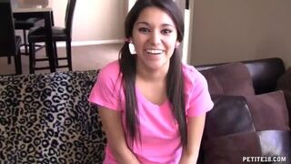 Teen Hot Girl Takes Every Inch Deep
