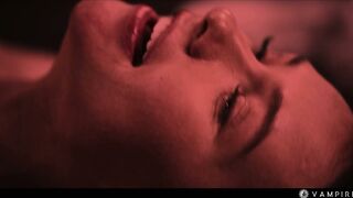 Sexy Vampire Girls Having Passionate Lesbian Sex - 69 Scissoring Cunt Eating & M