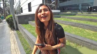 Titty but petite Thai MILF amateur amazing sex with a Farang