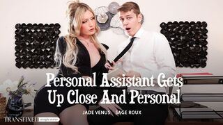 Jade Venus & Sage Roux Take Secretary Duties to a Whole New Level
