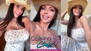 CATALINA CRUZ - Big Boobed Milf Cowgirl Fucks