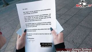 Emo Babe Captivates During a Spontaneous Berlin Street Casting